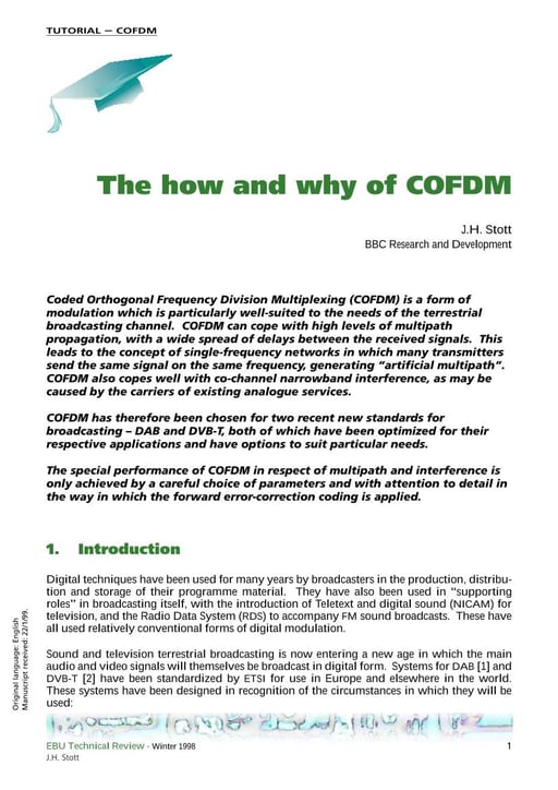 The how and why of COFDM
