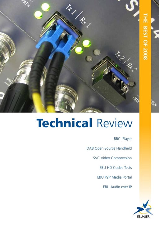 EBU Technical Review - Best of 2008