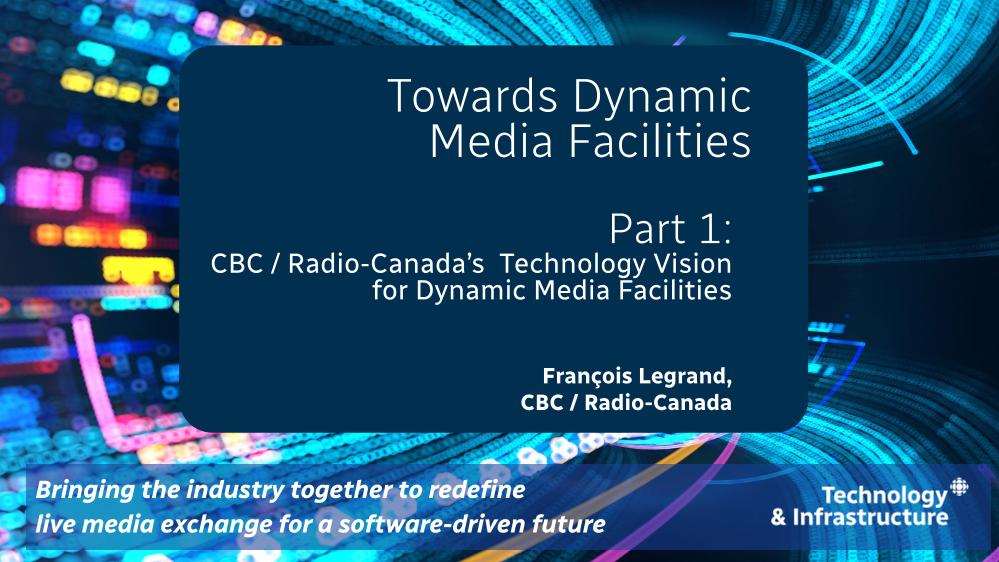 Towards Dynamic Media Facilities