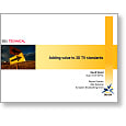 3D TV Workshop 3D TV standards Adding value