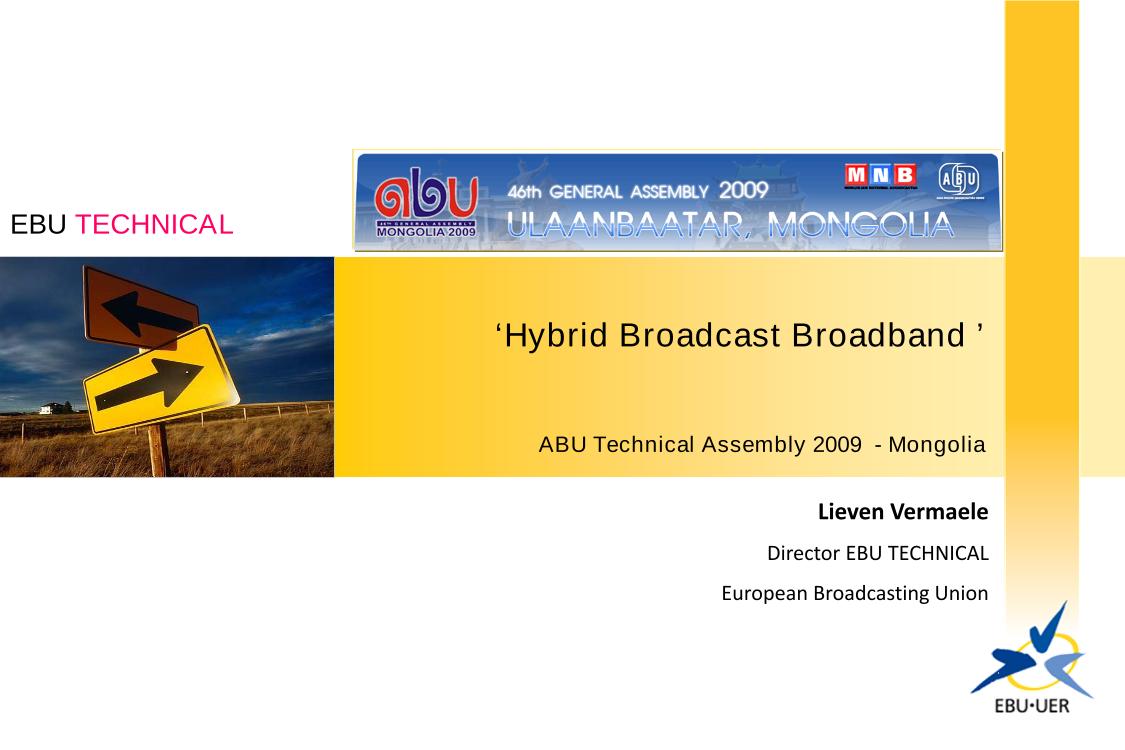 Hybrid Broadcast Broadband