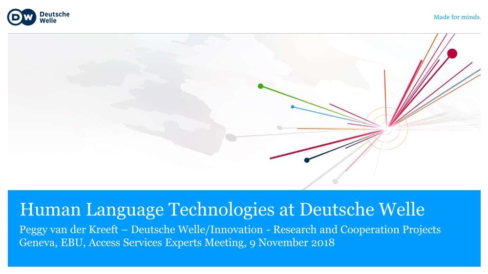 Language technologies for media monitoring and automated subtitling