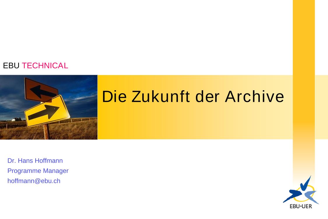 The Future of Archives