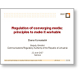 Digital Platform 07 Regulation of Converging Media: Principles