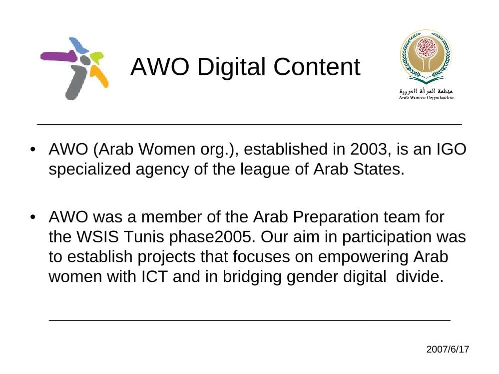 AWO Digital Content