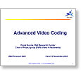 Forecast 04 Video Coding