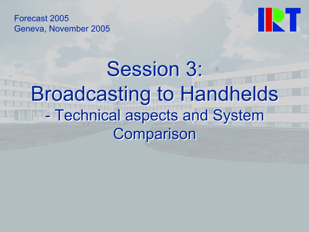 System comparison of BTH-Systems