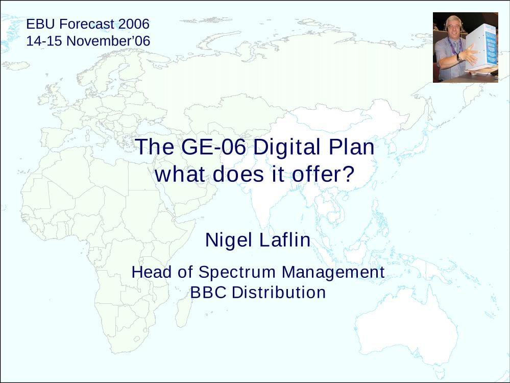 The GE-06 Digital Plan: what does it offer?