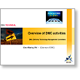 Forecast 08 Overview of DMC Activities