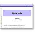 Forecast 08 Status Digital radio