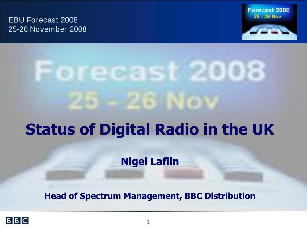 Status of Digital radio in UK