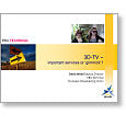 Forecast 09 3D TV Services