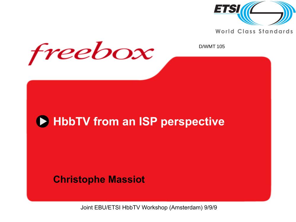 HbbTV from an ISP perspective