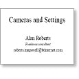 HD Cameras 09 HD camera Menu Settings