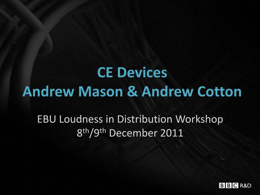 CE devices