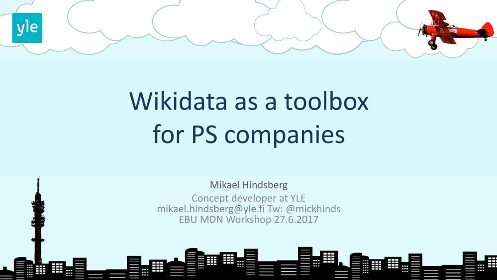 Wikidata as a toolbox for PSM companies
