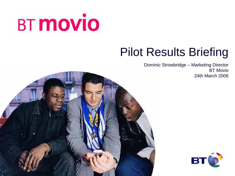 Pilot Results briefing