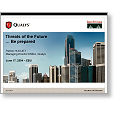 Networks 2004 Threats of the Future Be prepared