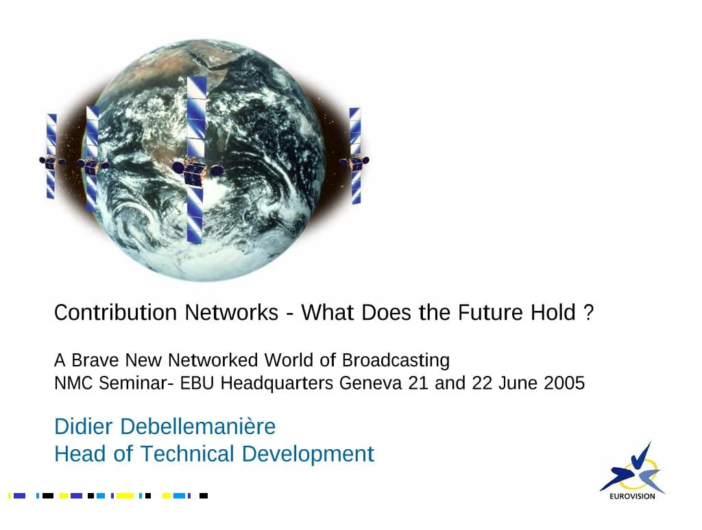 Contribution Networks - What Does the Future Hold ?