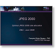 Networks 09 Optimal JPEG 2000 rate allocation