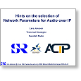 Networks 09 Hints on the selection of network parameters