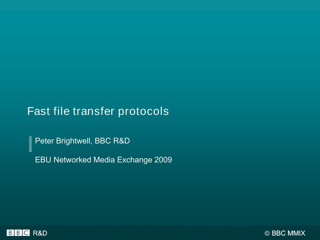 Fast file transfer protocols - Speeding up your file transfer