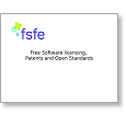 Open Source 2007 Free Software licensing Patents and Open Standards