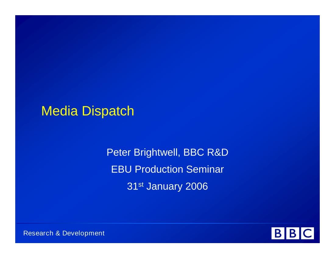 Media Dispatch