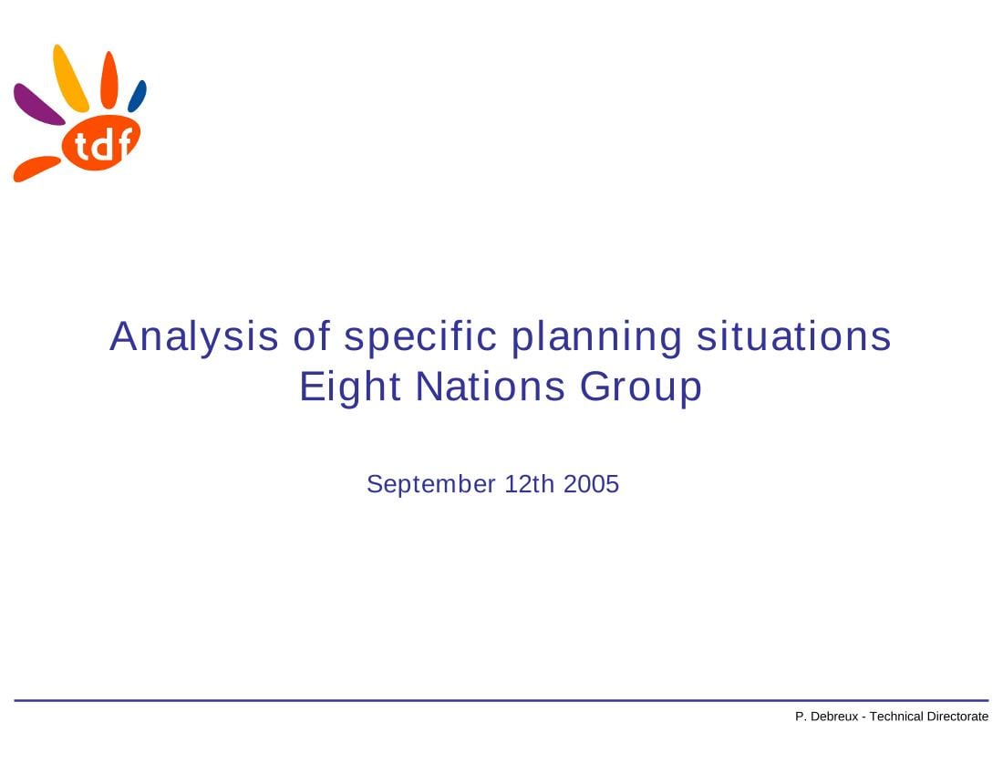 Multilateral Coordination Group (8 Nations Group)