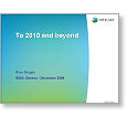 WBU-ISOG 09 To 2010 and beyond