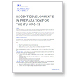 EBU Fact Sheet Preparation for the ITU WRC-15