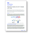EBU Fact Sheet Protection of DTT from LTE 700