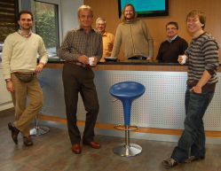 L - R: Alberto Messina, Reinhard Kn&ouml;r, Andreas Ebner, Tormod Vaervagen, Jean-Pierre Evain and Karel Braeckman
