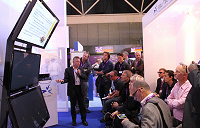 Dr Hans Hoffmann speaking on 3D-TV
