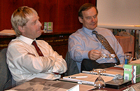 Speaker at a conference