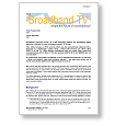 Tech Review 302 Broadband TV