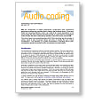Tech Review 304 Cascaded audio coding