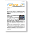 Tech Review 307 RDS Radio Text Plus